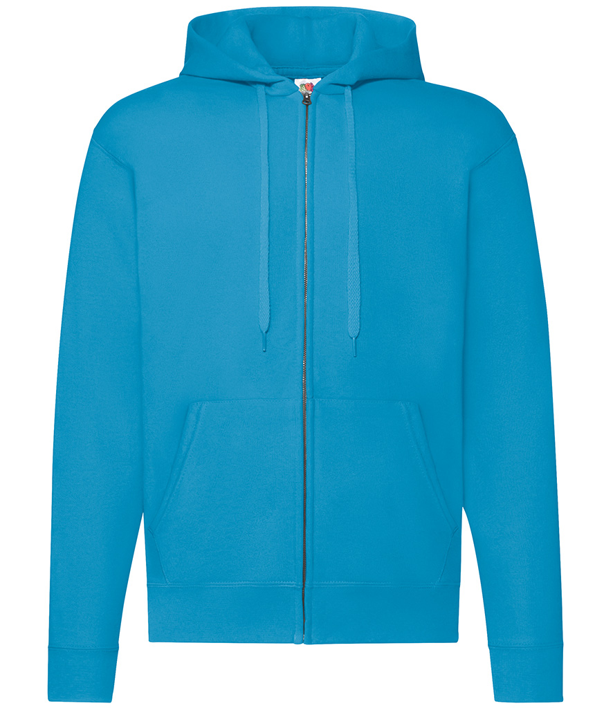 Personalised Fruit of the Loom Classic Zip Hooded Sweatshirt - LogoMeUp